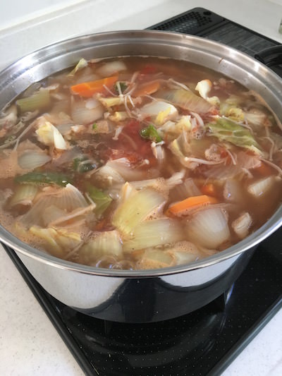 脂肪燃焼スープ　完成品